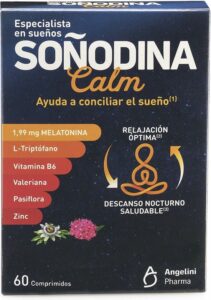 Insomnia supplement Natura Essenziale Soñodina Calm Melatonin 60 Units - Afbeelding 4