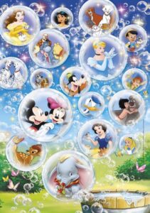 Clementoni - Superkleur puzzels - Standard characters - 60 stukjes - Disney