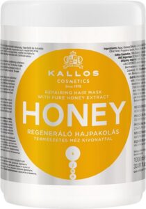 Restorative Hair Mask Kallos Cosmetics Honey 1 L - Afbeelding 4