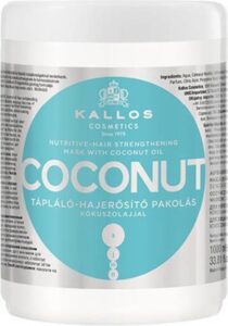 Voedend Haarmasker Kallos Cosmetics Coconut 1 L - Afbeelding 4