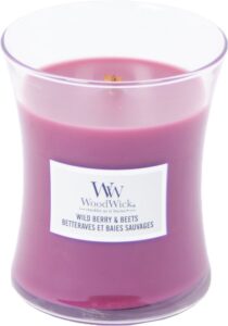 Woodwick Wild Berry & Beets Medium Candle - Geurkaars - Afbeelding 2