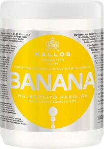 Kallos - Banana Fortifying Hair Mask - 1000ml - Afbeelding 2