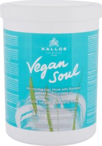 Kallos - Vegan Soul Hair Mask - Moisturizing Hair Mask With Bamboo