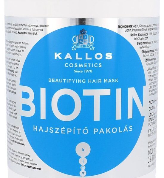 Kallos - Biotin Beautifying Hair Mask - 1000ml