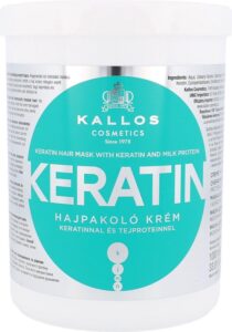 Herstellend Haar Masker Kallos Cosmetics Keratin (1 L)