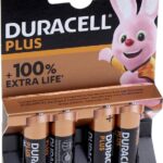 Duracell Alkaline Plus AA batterij 4 pack
