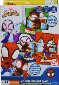 Marvel Spidey Mijn eerste Passpel - Geheugen & Kleuren Herkennen - Kaartspel - 3+ - Afbeelding 2