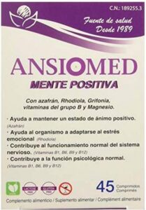 Bioserum Ansiomed Mannente Positiva 45 Comprimidos - Afbeelding 3