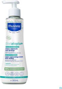Mustela Pa Stelatopia+ Herstellende Creme Anti jeuk 300ml - Afbeelding 4