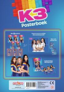 K3 posterboek - Een nieuw begin - met posters en stickers - Afbeelding 4