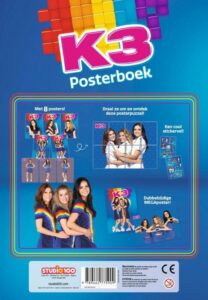 K3 posterboek - Een nieuw begin - met posters en stickers - Afbeelding 3