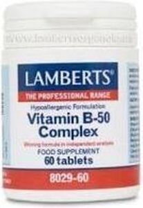 Lamberts Vitamine B50 Complex - 60 Tabletten - Vitaminen - Afbeelding 2