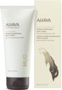 AHAVA Dermud Nourishing Body Cream - Relieves Roughness, Softens Skin, Hydrates Dry & Sensitive Skin, Enriched by Dermud Mud Complex, Osmoter, Aloe Vera Leaf, Vitamin E, Zinc & Allantoin, 3.4 fl.oz - Afbeelding 4