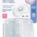 Chicco Tepelbeschermers Skintoskin Siliconen M/l 2 Stuks