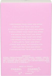Chanel Chance Eau Fraiche EDT Refill 2 x 20 ml   EDT Refill with spray 20 ml  woman - Afbeelding 3
