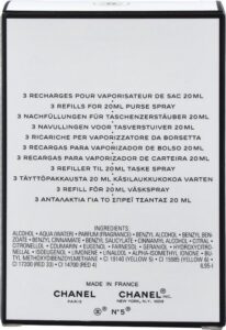 Chanel No 5 3x20ml Eau de Parfum - Afbeelding 3
