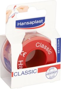 Hansaplast Classic Adhesive Tape 5mx2,5cm 1pc - Afbeelding 2