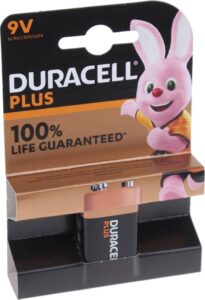 Duracell Plus Alkaline 9V batterijen - 1 stuk