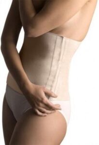 Farmalastic Beige Velcro Girdle Size 2