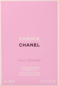 Chanel Chance Eau Tendre EDT 3 x 20 ml napln do kapesniho spreje W - Afbeelding 3