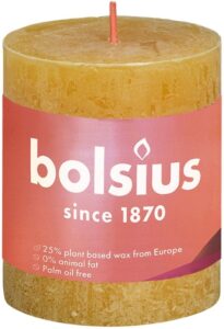 Bolsius Stompkaars Geel 8 cm - Afbeelding 4