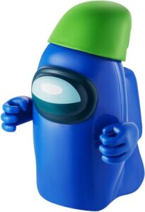 Among Us actiefiguur blauw - 12 cm - Met cadeauverpakking - Game merchandise - Afbeelding 2