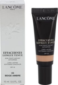 Lancome Face Make Up Concealer Long Lasting Softening Concealer SPF30 Fluide 03 Beige Ambre 15ml - Afbeelding 3