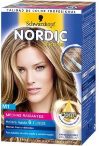 Schwarzkopf Nordic Blond Hair Permanent Coloring   Meches And Ultra m1 Scanning - Afbeelding 4