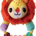 VTech Dierenvriendjes Rammelaar Leeuw - Baby Speelgoed - Bijting - Educatief Baby Speelgoed - Van 3 tot 12 Maanden