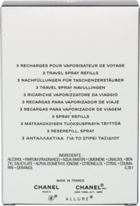 Chanel Allure Homme Sport EDT - Refill M 3 x 20 ml - Afbeelding 3