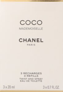 Chanel Coco MademoisElle EDT Refill 2 x 20 ml   EDT Refill with spray 20 ml  woman - Afbeelding 2