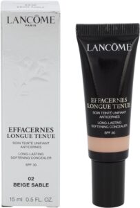 LANCOME Effacernes Longue Tenue Long Lasting Softening Concealer korektor piel gnuj cy 02 Beige Sable15ml - Afbeelding 2