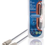 Bandridge - USB 2.0 A-B Kabel - Grijs - 2 meter