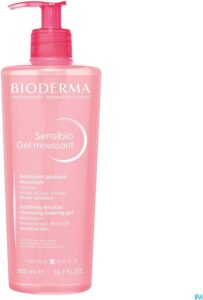 Sensibio Soothing Micellar Cleansing Foaming Gel - Soothing Cleansing Gel For Sensitive Skin 500ml - Afbeelding 4