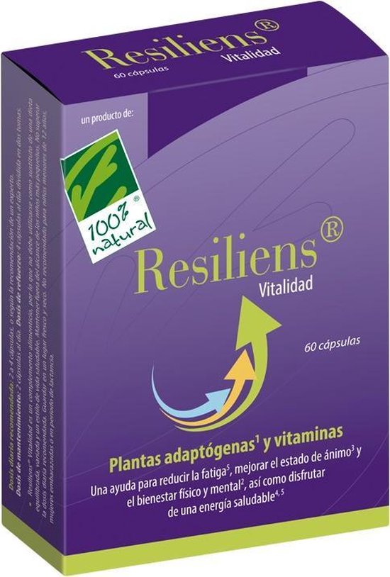 550x814-11 100 natura Resiliens Vitalidad 60 Cap - Afbeelding 1