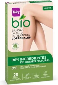 Ontharingspads Lichaam Bio Natural Taky (20 uds) - Afbeelding 2