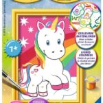 Ravensburger Schilderen op nummer Schattige eenhoorn - Hobbypakket