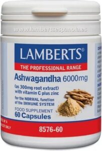 Lamberts - Ashwagandha complex - 60 capsules - Afbeelding 2