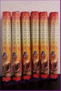 Wierook Meditacion - 6 stuks - 120 stokjes - Afbeelding 3