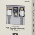 CableMax HDMI-kabel met adapter 7,5 meter