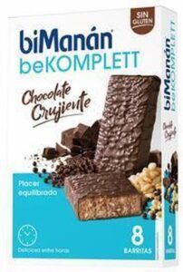 Bimanan Be Komplett Barritas #chocolate Crujiente 8 U - Afbeelding 4