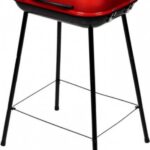 Somagic PIC NIC Houtskoolbarbecue Geschikt voor 6 personen - Compacte Mee neem Formaat van 42 x 69.5 x 42 cm (Grijs)