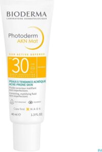 Bioderma Photoderm AKN Mat SPF30 Matterende Fluid 40 ml - Afbeelding 4