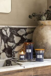 WoodWick Hinoki Dahlia Large Candle - Afbeelding 4