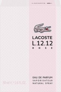 Lacoste L.12.12 Rose Eau de Parfum 50 ml - Damesgeur - Afbeelding 2