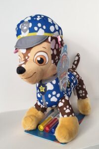 Paw Patrol Chase Doodle - zelf kleuren - Met viltstiften - 23 x 10 x 27 cm