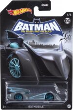 Hot Wheels Speelgoedauto Dc Batmobile 7,5 Cm Staal Zwart/blauw - Afbeelding 4