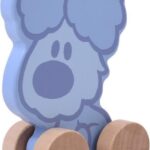 Woezel & Pip Houten Speelfiguur Op Wielen - 6+ Maanden