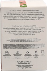 Roger & Gallet Fleur De Figuier Scented Soaps 3 U - Afbeelding 5