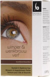 Bransus Wimper Wenkbrauwverf - Brown/Black